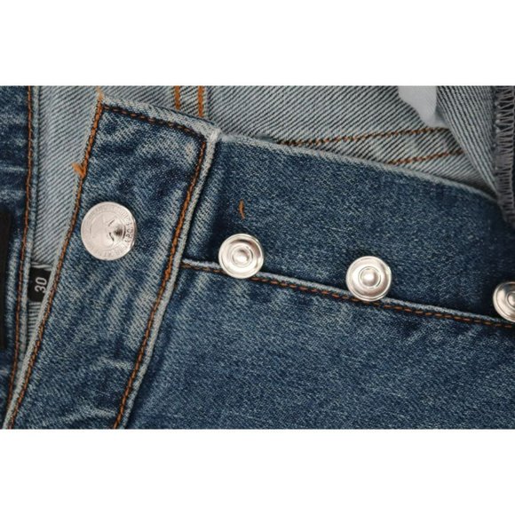 A.P.C. Blue Slim Straight Jeans Versatile Denim - Picture 9 of 12